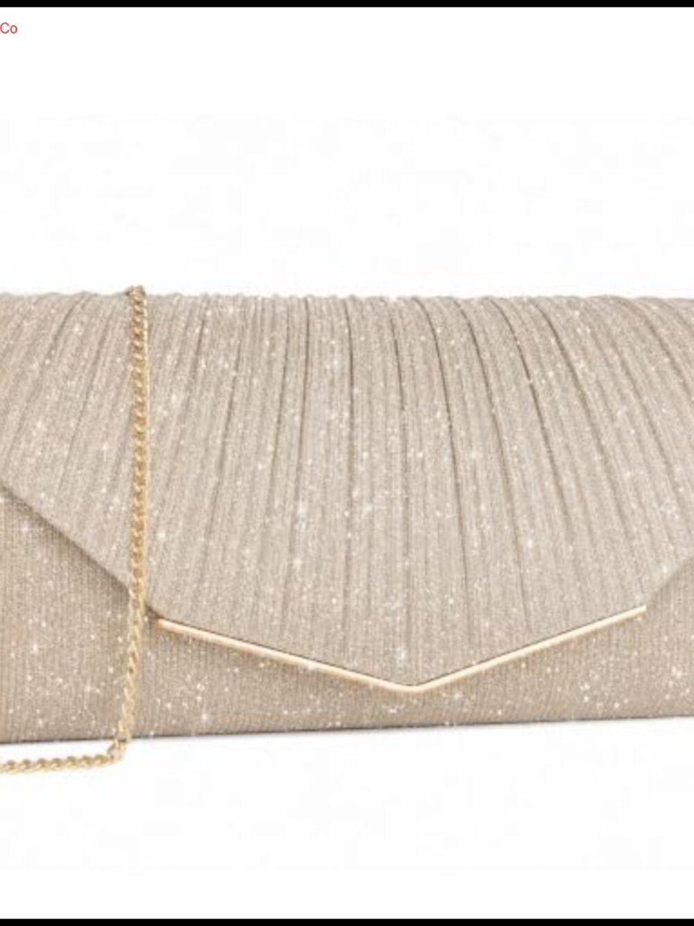 Sparkly Glitter Evening Clutch Purse Convertible Chain Crossbody Women Formal